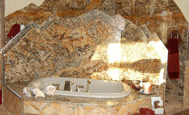 Golden Crystal Shower & Tub Surround